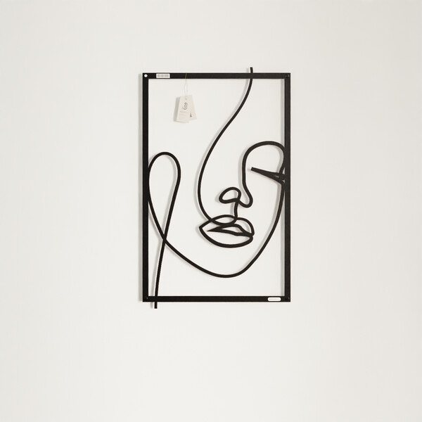 3000979 pięknie wycięte laserem Panel line art kobieta  płyta meblowa front