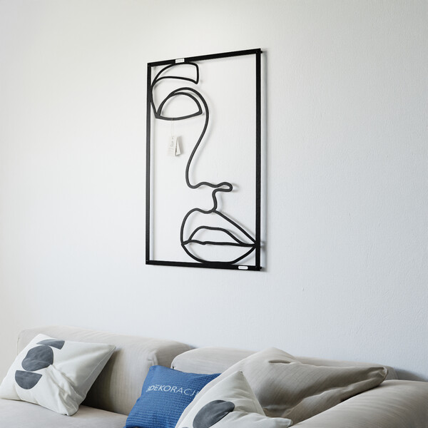 3000983 pięknie wycięte laserem Panel line art kobieta  zdjęcie 3