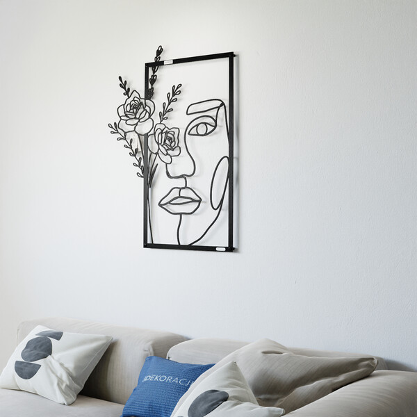 3001003 pięknie wycięte laserem Panel dekoracyjny kobieta  zdjęcie 3