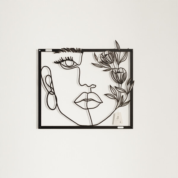 3001004 pięknie wycięte laserem Panel dekoracyjny twarz kobiety  płyta meblowa front