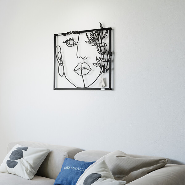 3001004 pięknie wycięte laserem Panel dekoracyjny twarz kobiety  zdjęcie 3