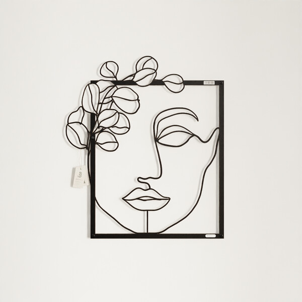 3001009 pięknie wycięte laserem Panel dekoracyjny twarz kobiety  płyta meblowa front