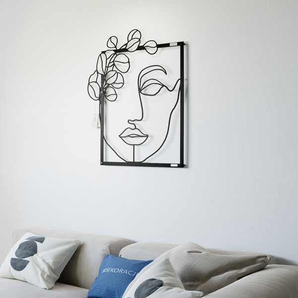 3001009 pięknie wycięte laserem Panel dekoracyjny twarz kobiety  zdjęcie 3