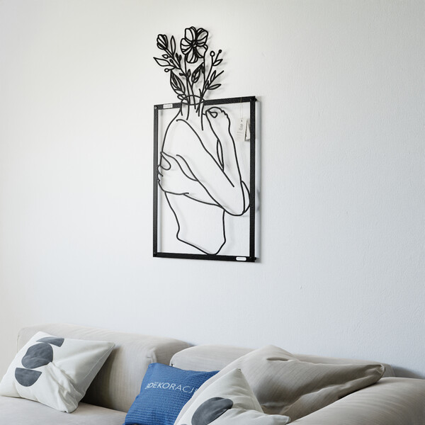 3001011 pięknie wycięte laserem Panel dekoracyjny postać kobiety  zdjęcie 3