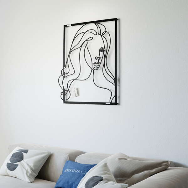 3001015 pięknie wycięte laserem Panel dekoracyjny kobieta  zdjęcie 3