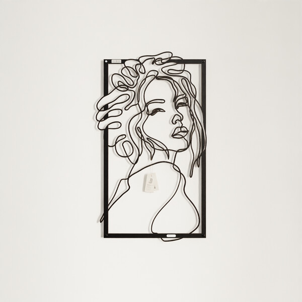 3001017 pięknie wycięte laserem Panel dekoracyjny postać kobiety  płyta meblowa front