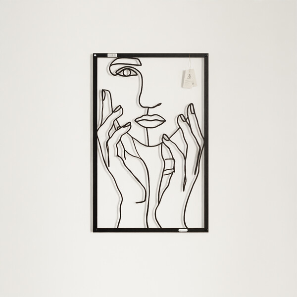 3001019 pięknie wycięte laserem Panel dekoracyjny dłonie kobiety  płyta meblowa front