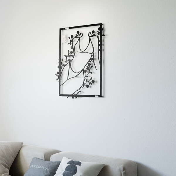 3001041 pięknie wycięte laserem Panel dekoracyjny kobieta w kwiatach  zdjęcie 3