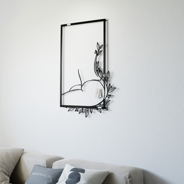 3001042 pięknie wycięte laserem Panel dekoracyjny kobieta w kwiatach  zdjęcie 3