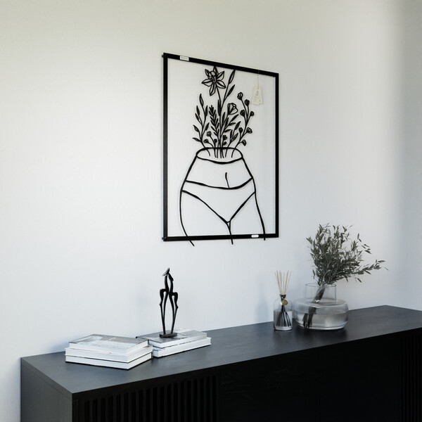 Panel dekoracyjny kobieta w kwiatach 3001043 zdjęcie 4