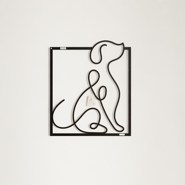 3001047 pięknie wycięte laserem Panel dekoracyjny piesek  płyta meblowa front