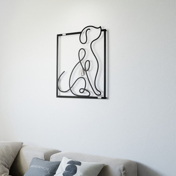 3001047 pięknie wycięte laserem Panel dekoracyjny piesek  zdjęcie 3