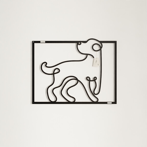 3001048 pięknie wycięte laserem Panel dekoracyjny piesek  płyta meblowa front