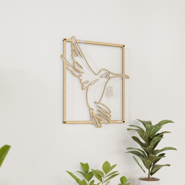 Panel dekoracyjny koliber 3001052 ze sklejki brzozowej