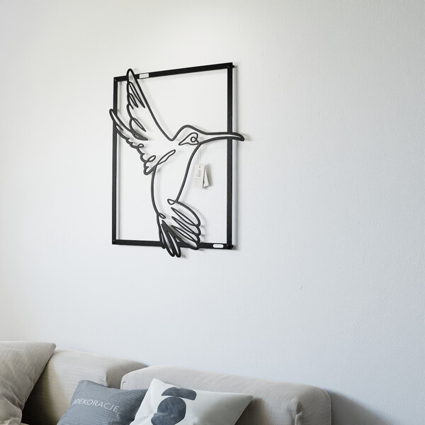 3001052 pięknie wycięte laserem Panel dekoracyjny koliber  zdjęcie 3