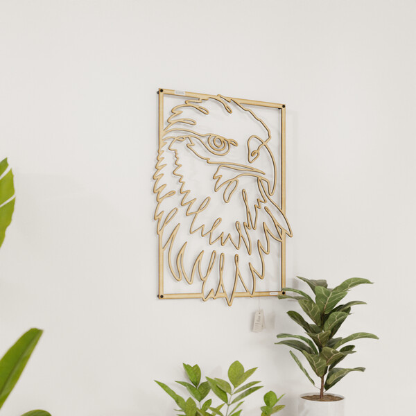 Panel dekoracyjny orzeł 3001059 ze sklejki brzozowej