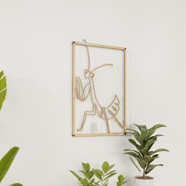 Panel dekoracyjny pasikonik 3001060 ze sklejki brzozowej