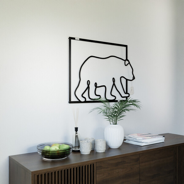 Panel dekoracyjny niedźwiedź 3001062 zdjęcie 4