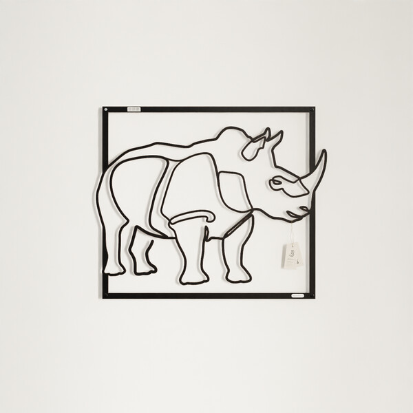 3001065 pięknie wycięte laserem Panel dekoracyjny nosorożec  płyta meblowa front