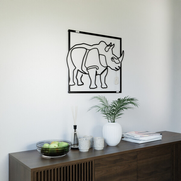 Panel dekoracyjny nosorożec 3001065 zdjęcie 4