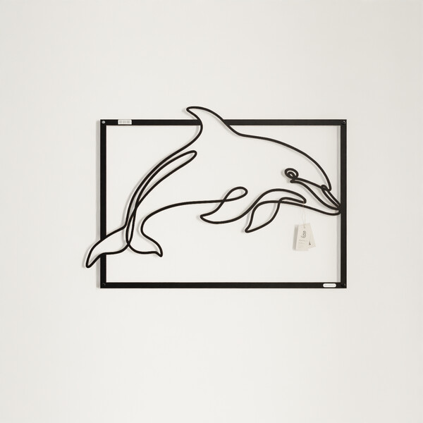 3001067 pięknie wycięte laserem Panel dekoracyjny delfin  płyta meblowa front