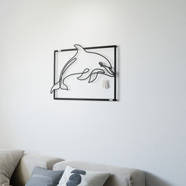 3001067 pięknie wycięte laserem Panel dekoracyjny delfin  zdjęcie 3