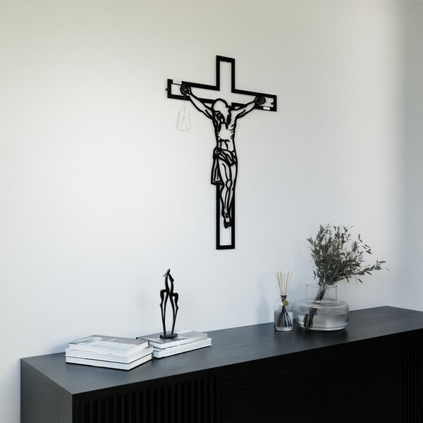 Panel dekoracyjny Jezus na krzyżu 3001148 zdjęcie 4