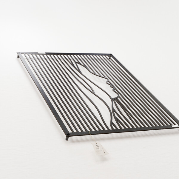 3001163 pięknie wycięte laserem Panel ażurowy kobieta  z czarnej płyty