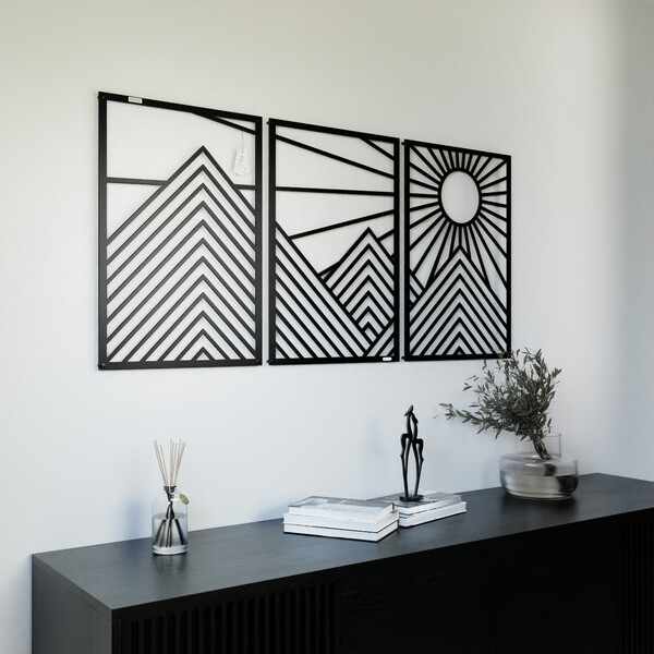 Tryptyk ażurowy zachód słońca 3001165 zdjęcie 4