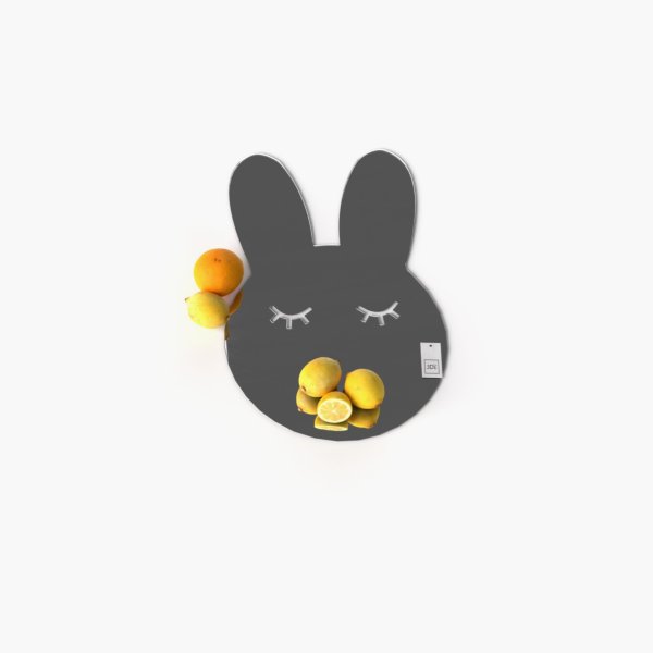 Lustro akrylowe króliczek dekoracyjne lustro na ścianę