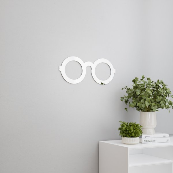 Lustro akrylowe okulary dekoracyjne lustro na ścianę