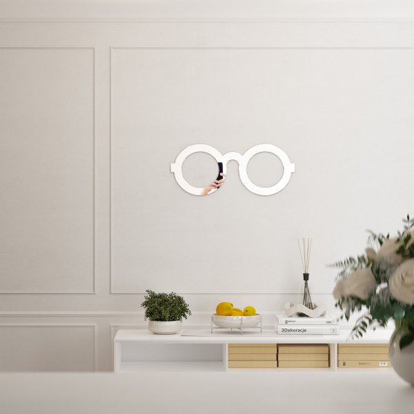 Lustro akrylowe okulary Dekoracja ścienna - lustro 