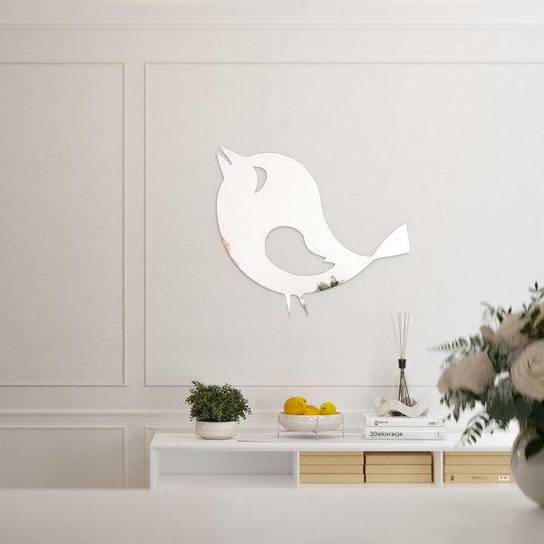 Lustro akrylowe ptaszek Dekoracja ścienna - lustro 