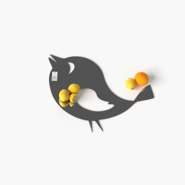 Lustro akrylowe ptaszek dekoracyjne lustro na ścianę