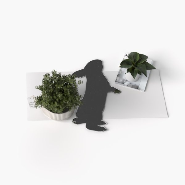 Lustro akrylowe króliczek dekoracyjne lustro na ścianę