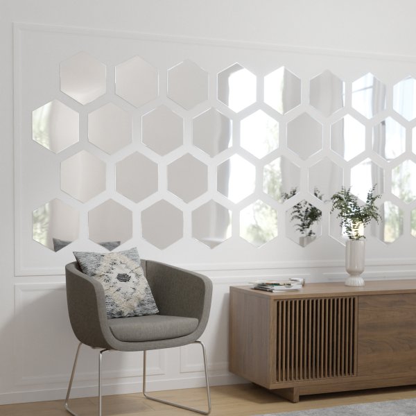 Lustro akrylowe Hexap dodatkowe zdjecie 7 - 6000105