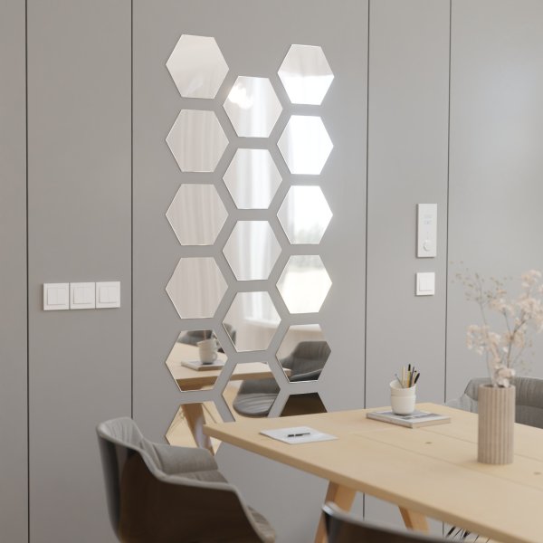 Lustro akrylowe Hexap dodatkowe zdjecie 8 - 6000105