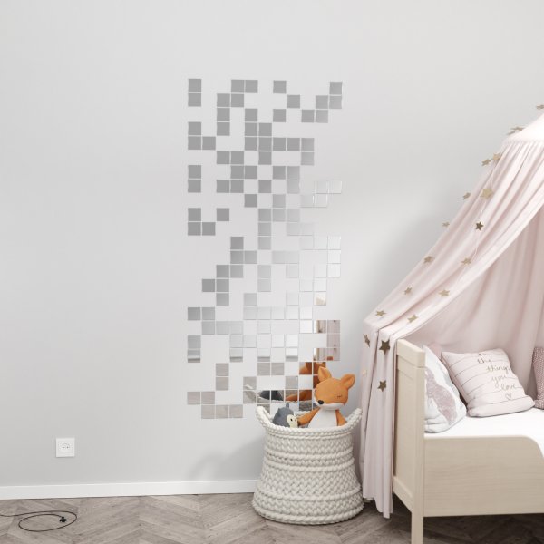 Lustro akrylowe kwadraciki dodatkowe zdjecie 6 - 6000130
