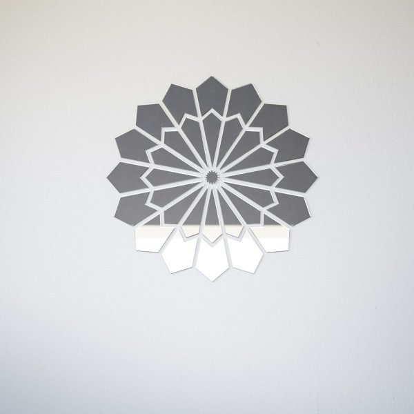 Lustro akrylowe Rigol Lustro akrylowe Rigol dekoracyjne lustro na ścianę