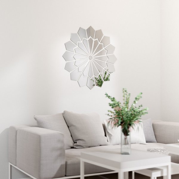 Lustro akrylowe Rigol dekoracyjne lustro na ścianę