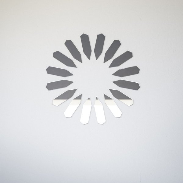 Lustro akrylowe Ovalus dekoracyjne lustro na ścianę